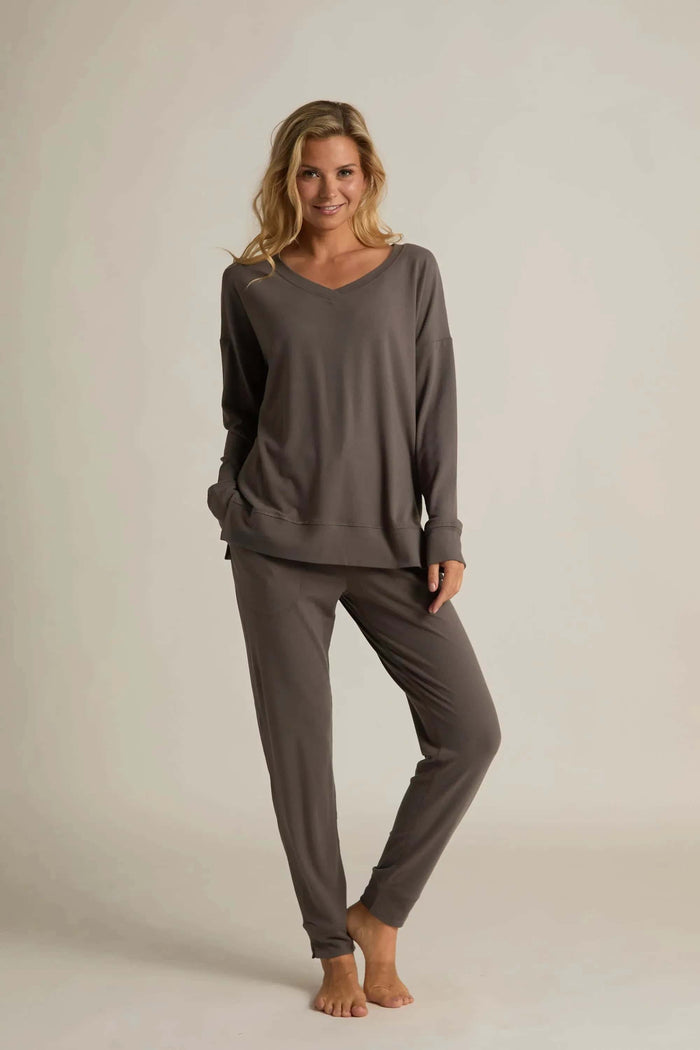 Soft Collection Lounge Jogger : Soft Grey