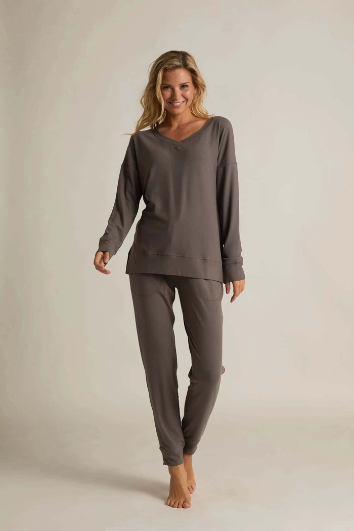 Soft Collection Lounge Jogger : Soft Grey