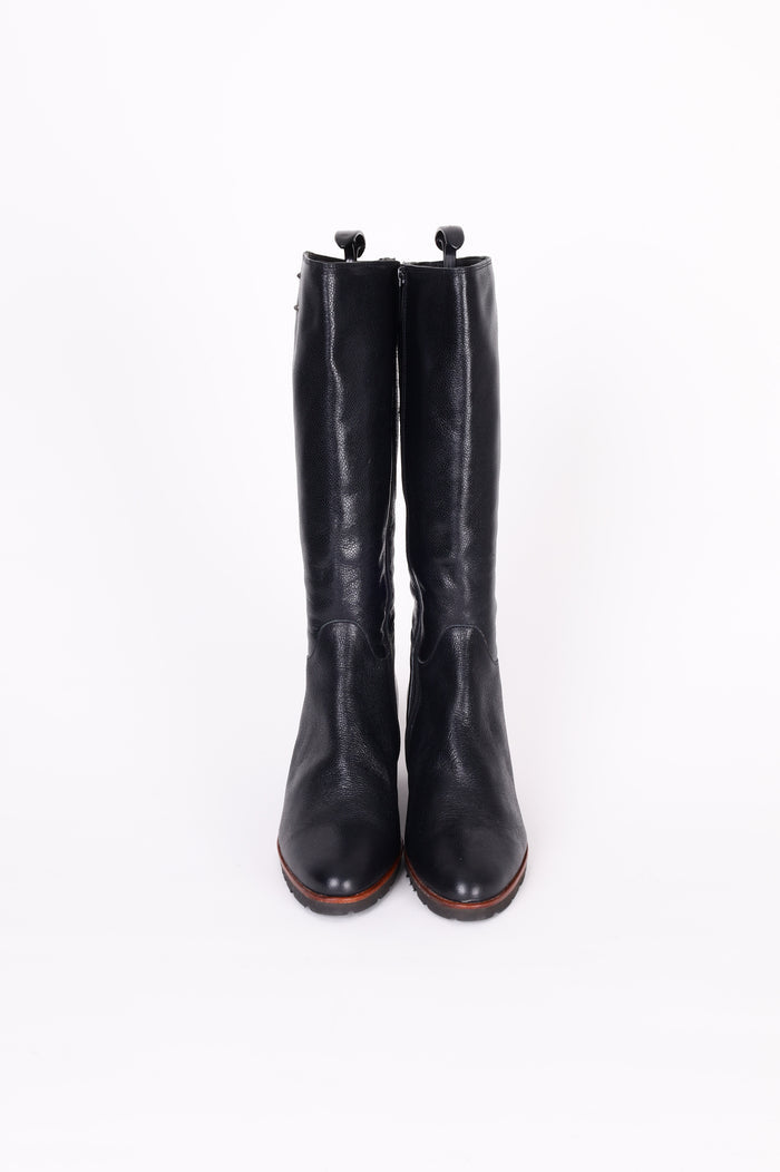 Softwaves Womens Black Boots  Size EU 45