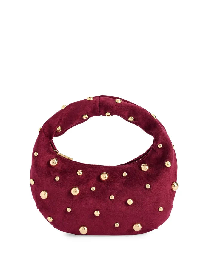 Sophia Top Handle Bag Wine