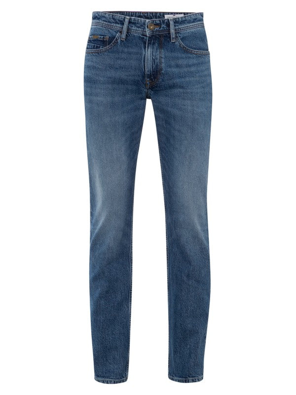 SOPO - CROSS JEANS - ANTONIO,  Herren Jeans, Relaxed Fit, Mid-Waist, Mid Blue