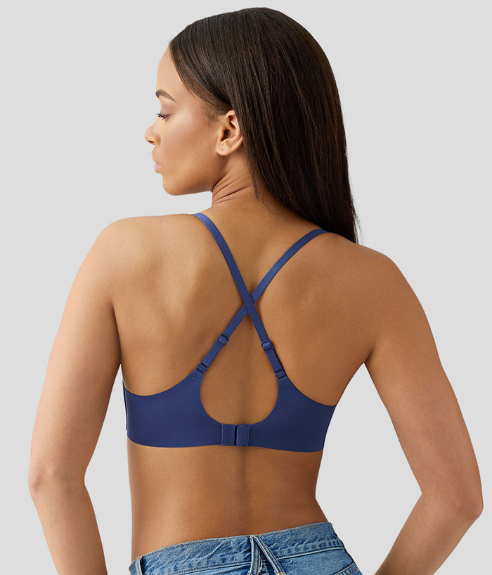 Spotlight Wire Free T-Shirt Bra: Crown Blue