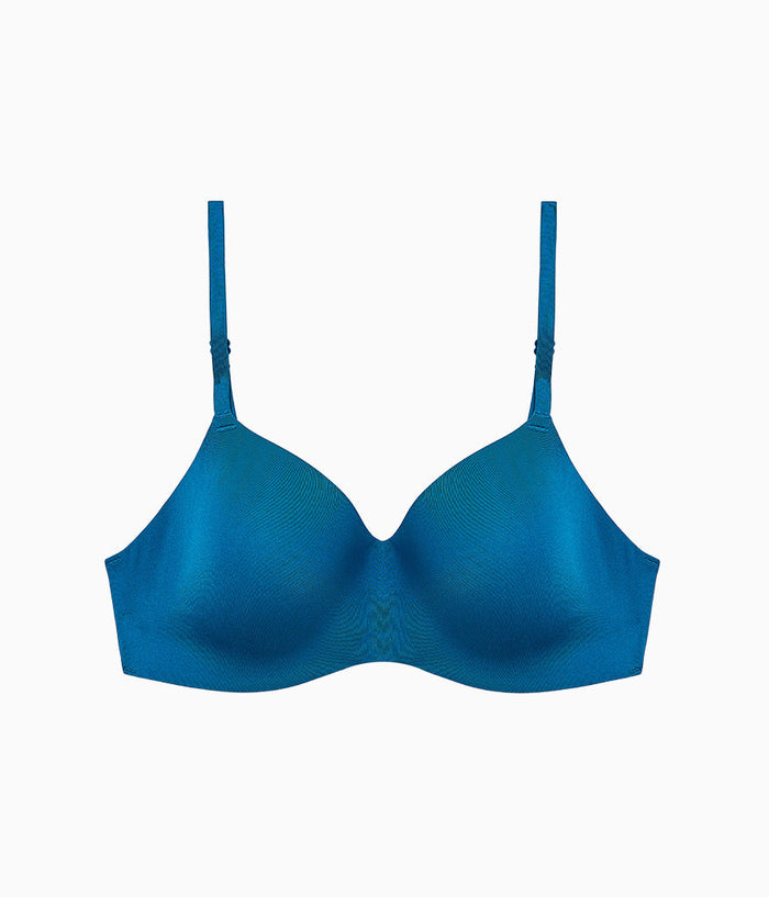 Spotlight Wire Free T-Shirt Bra: Moroccan Blue