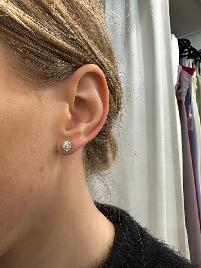 Spotted Crystal Studs Small - Jewellery - Honey Fawn