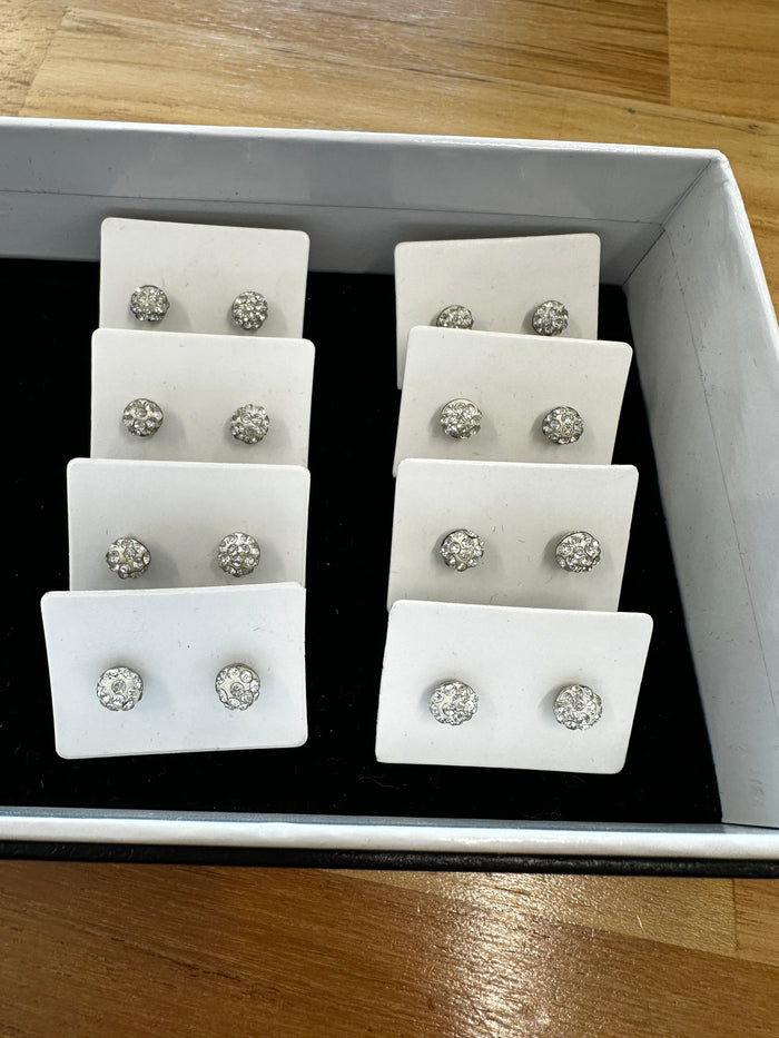 Spotted Crystal Studs Small - Jewellery - Honey Fawn