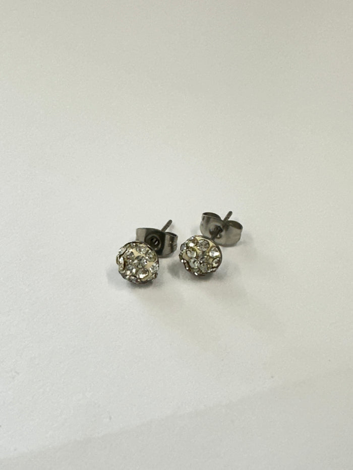 Spotted Crystal Studs Small - Jewellery - Honey Fawn