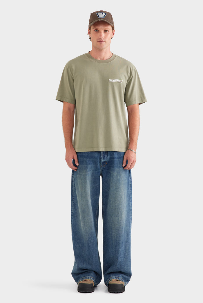 Standard Cotton T Shirt - Milano/Smokey Olive
