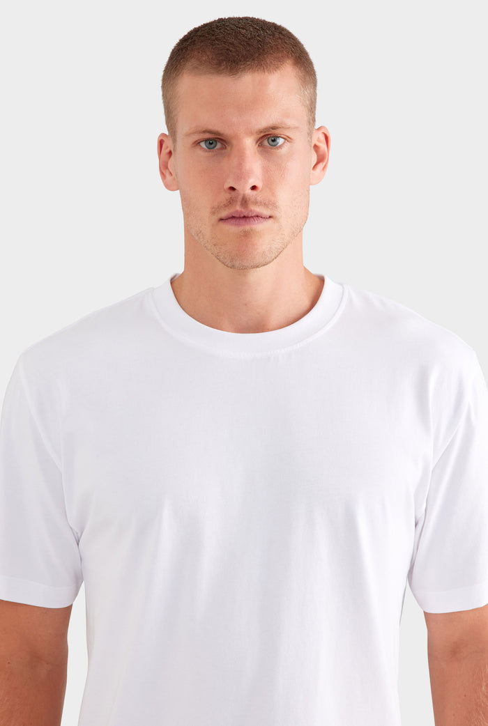 Standard Cotton T Shirt - White