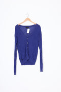 Standard Issue Womens Blue Cardigan Size S