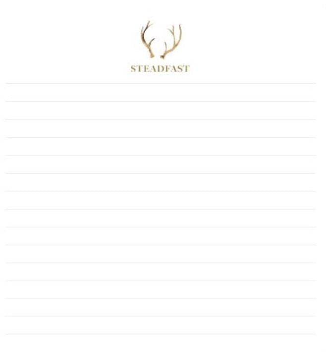 Steadfast Covered Notepad