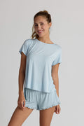 Faceplant Dreams Sweep Tee | Sky