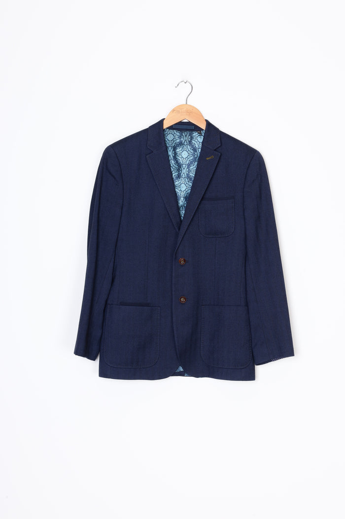 Ted Baker London Mens Blue Blazer Size 3