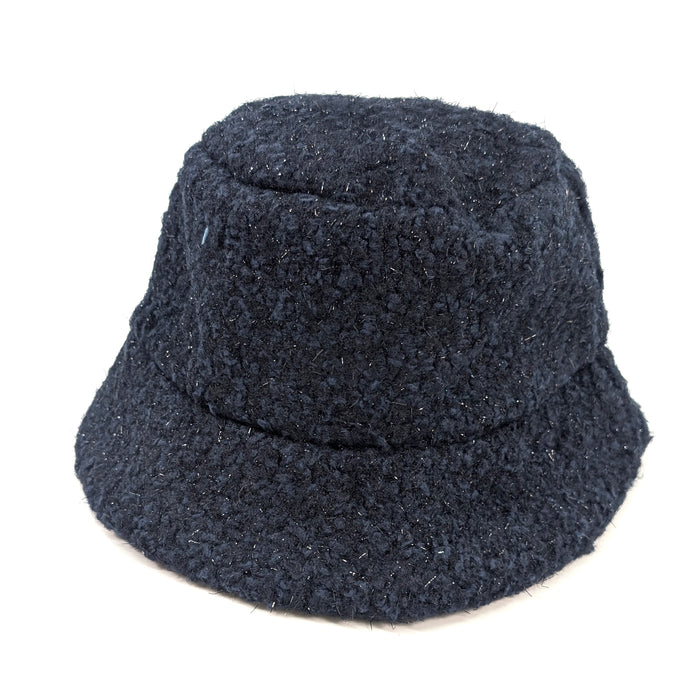 Teddy Bear Sparkling Bucket Hat - Navy