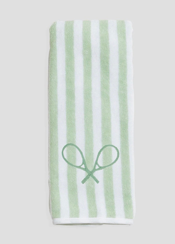 Weezie Tennis Towel Pickle Green Rackets