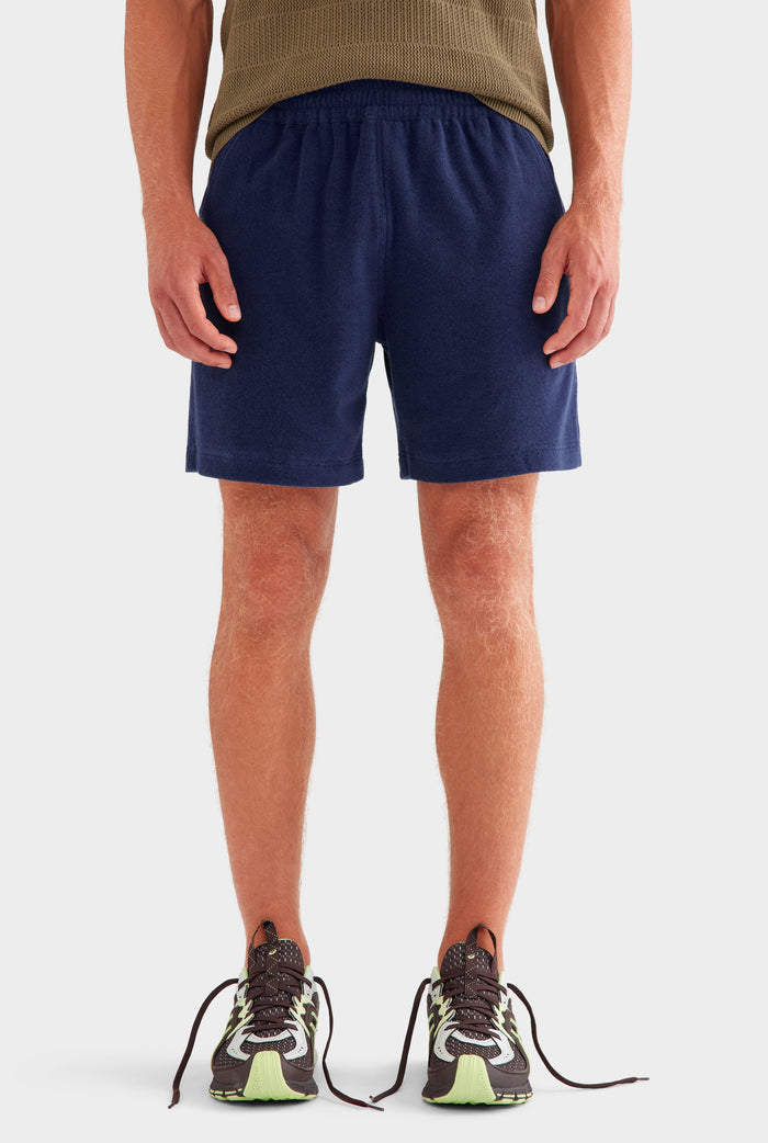 Terry Lounge Short - Navy