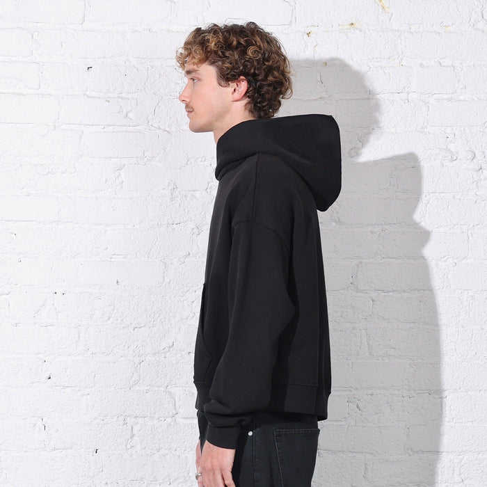 The Bowery Crop Hoodie Classic Black