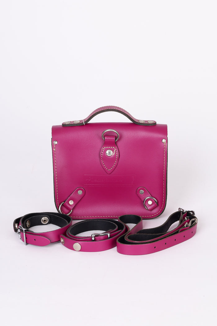 The Leather Satchel Co. Womens Purple Bag Size O/S