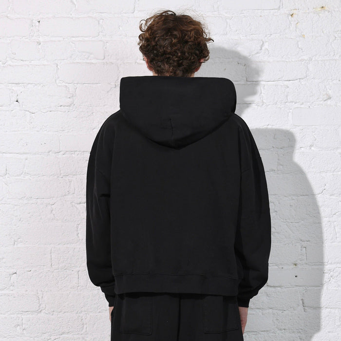 The Mercer Crop Zip II True Black