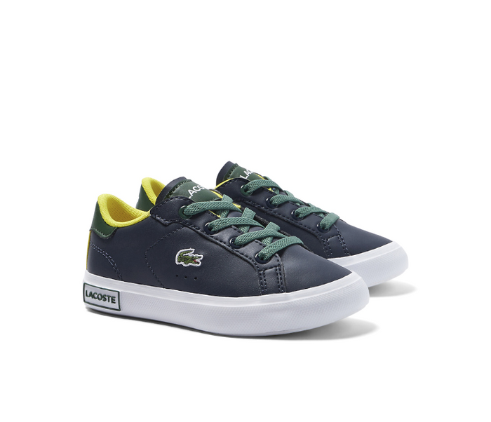 Toddlers Lacoste Powercourt 222 1 SUI (NVY/GRN)