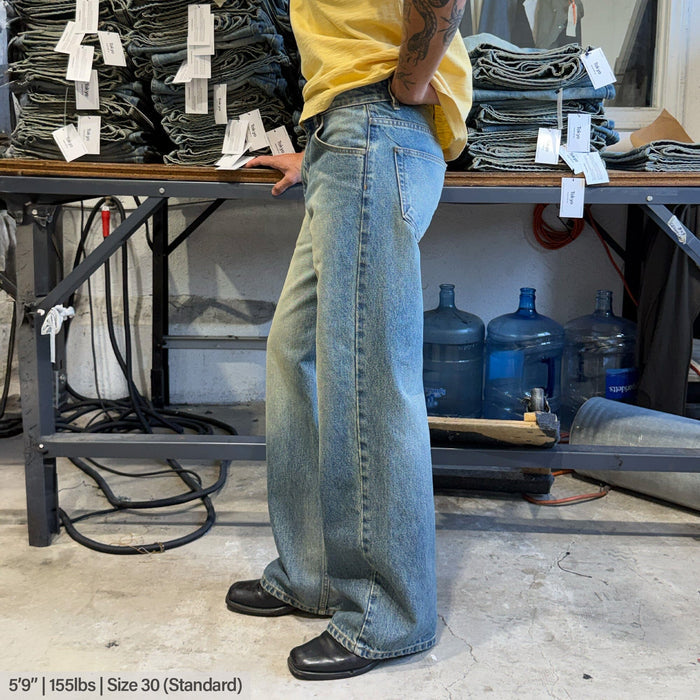 Tokyo Jeans | Straight-Wide Leg Vintage Desert Wash
