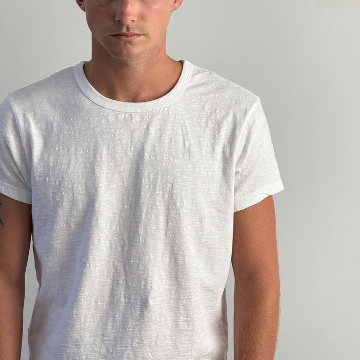 Tony Baby Tee | Slub | Men’s T-Shirt Classic White