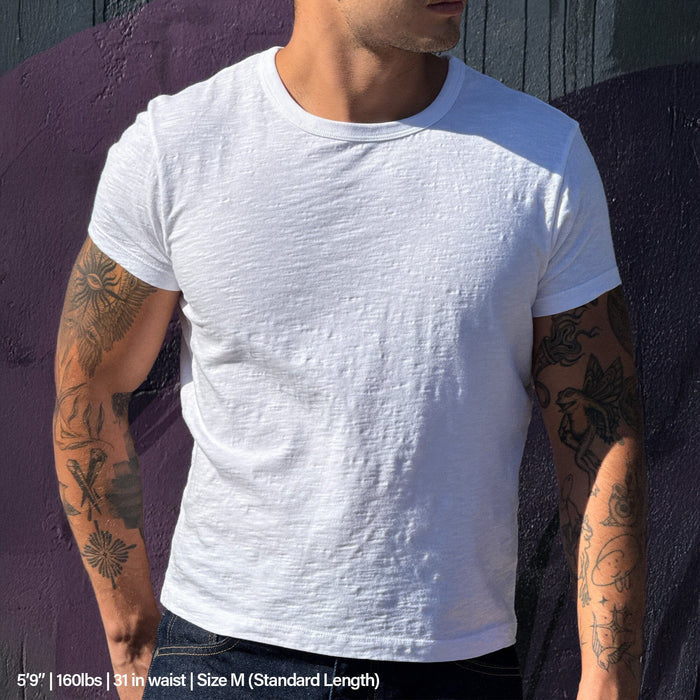 Tony Baby Tee | Slub | Men’s T-Shirt Classic White