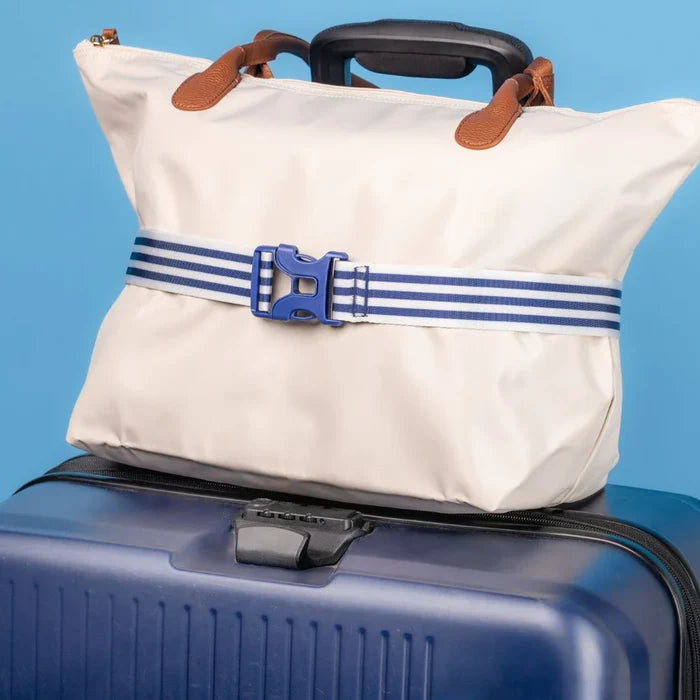 Towel Band Triple Blue Stripe