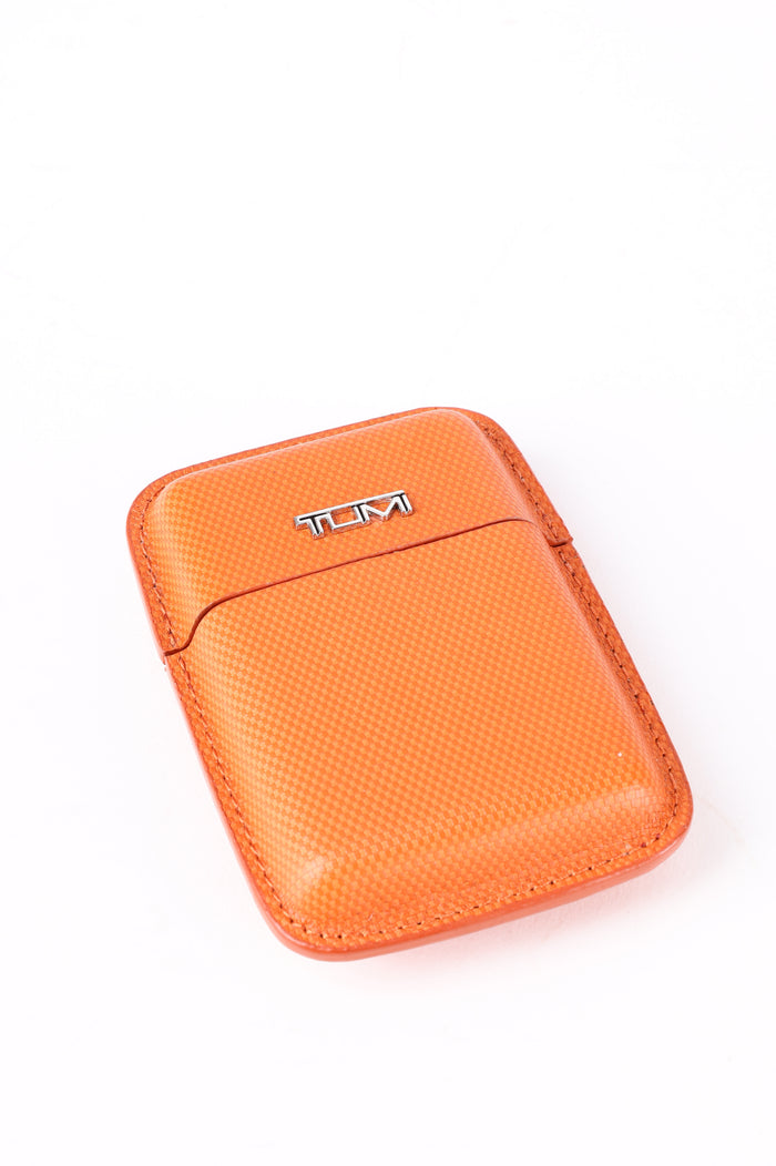 Tumi Womens Orange Wallet Size O/S