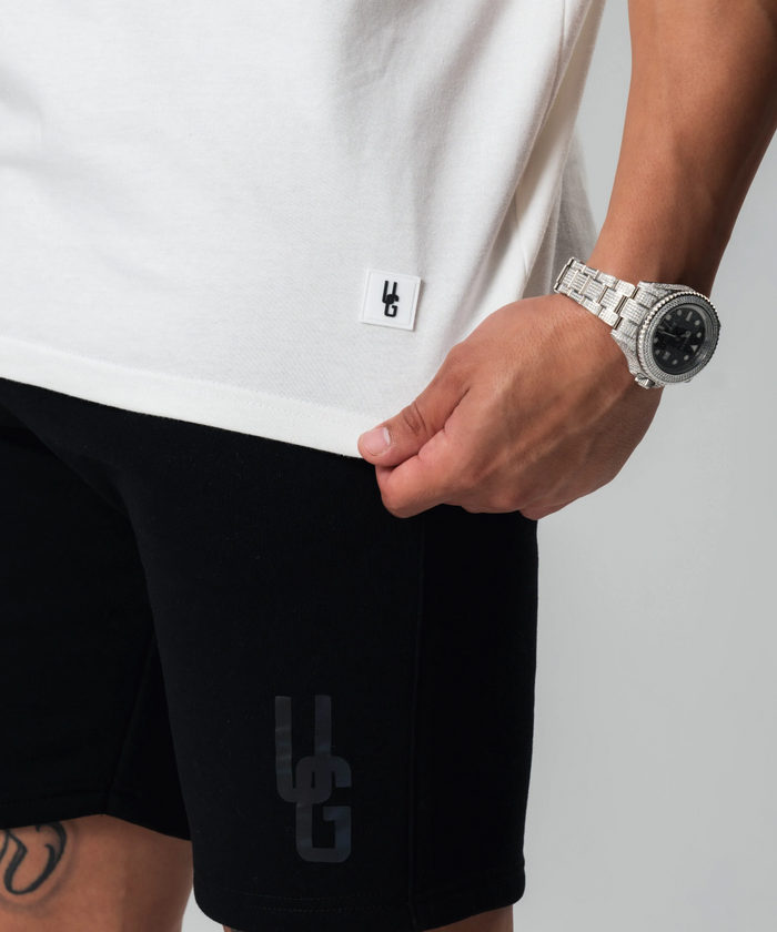 UNDRGROUND Cotton Shorts x Reflective Print (Black)