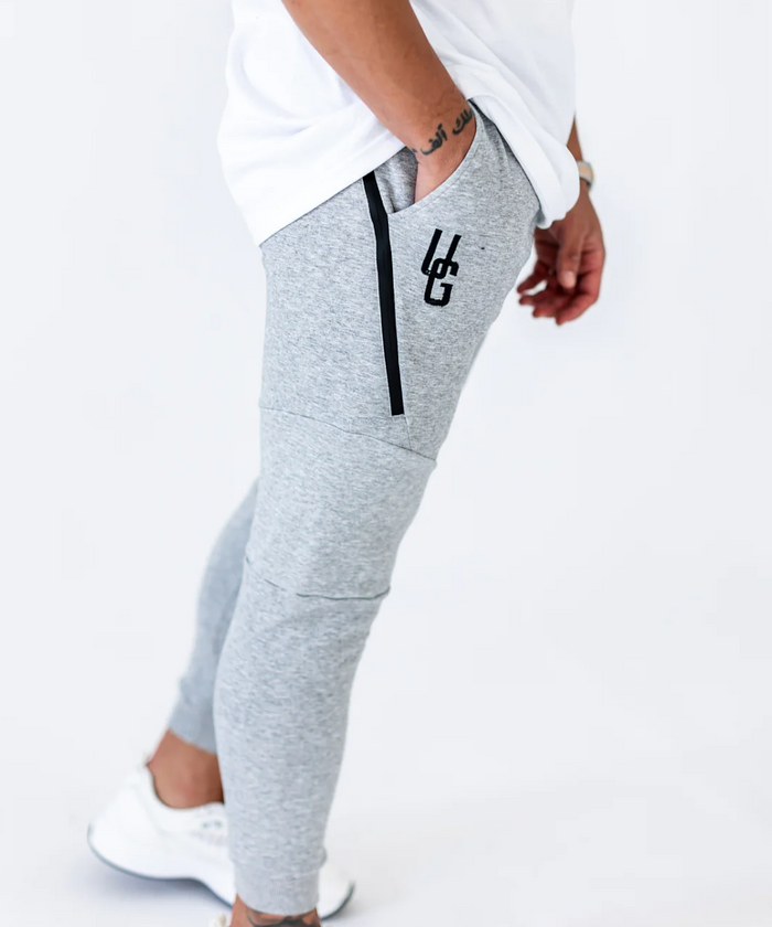 UNDRGROUND Essential Tapered Joggers (Marble Grey)