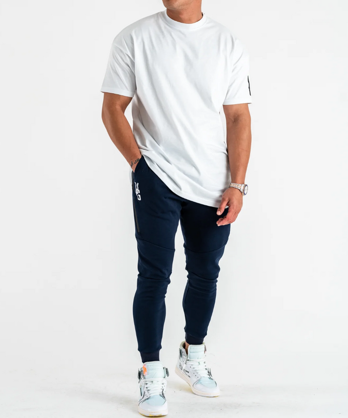UNDRGROUND Essential Tapered Joggers (Navy)
