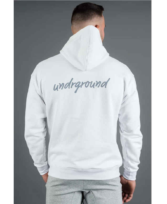 UNDRGROUND OTR Hoodie (White/Grey)