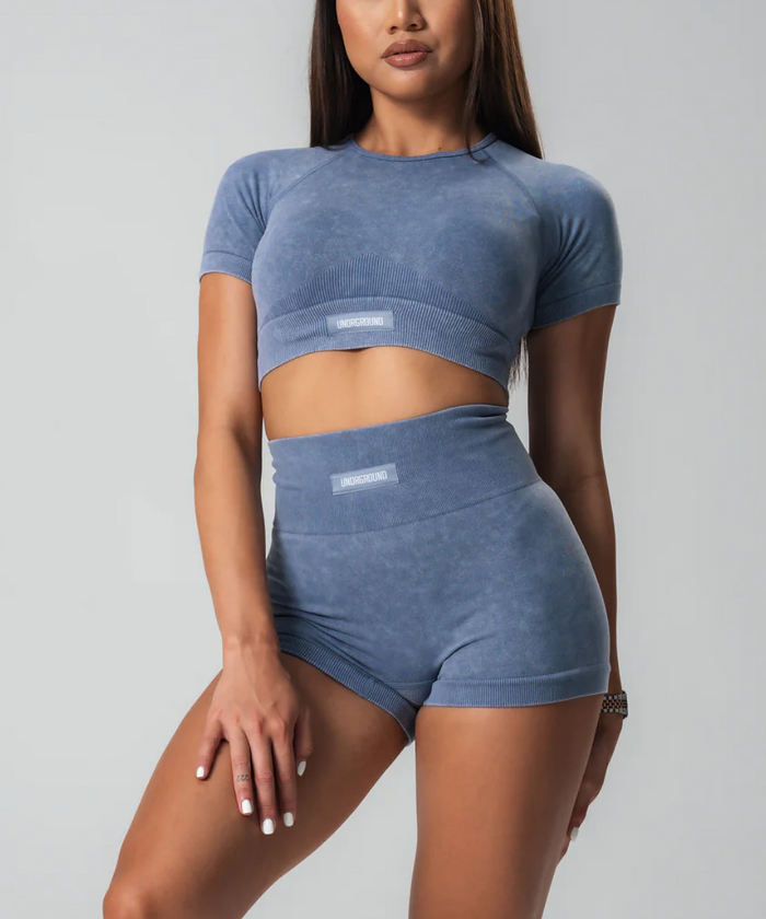 UNDRGROUND Seamless Shorts (Marble Grey)