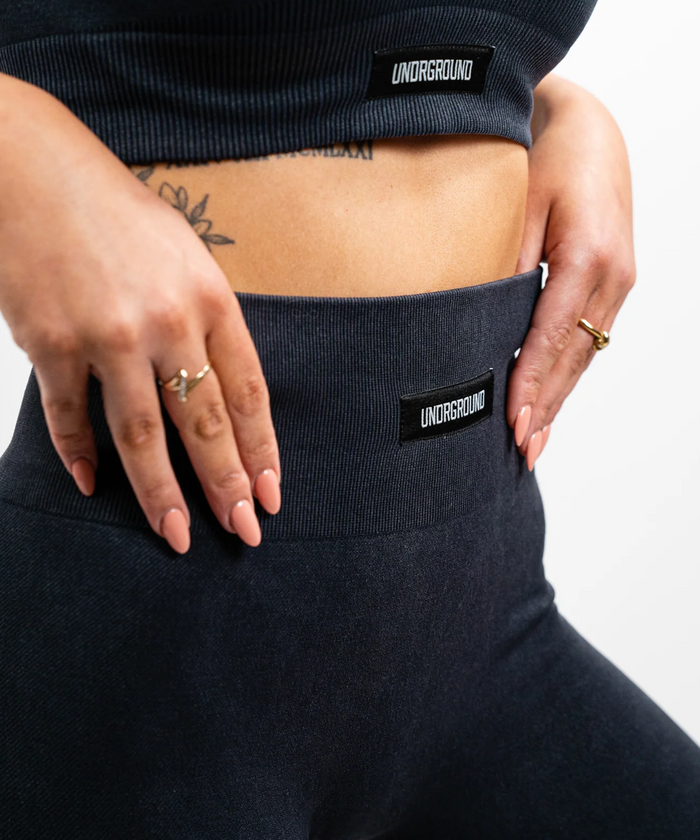 UNDRGROUND Seamless Tights (Washed Out Black)