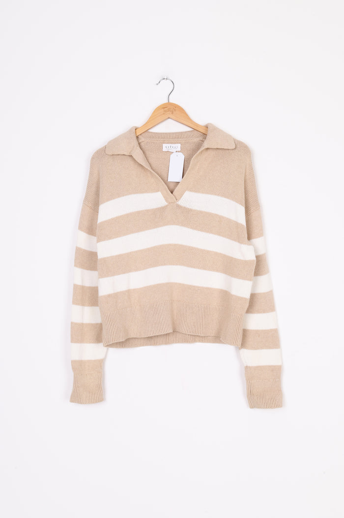 Velvet Womens Brown Jumper Size S