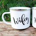 Wifey Mugs - Giftware - Honey Fawn