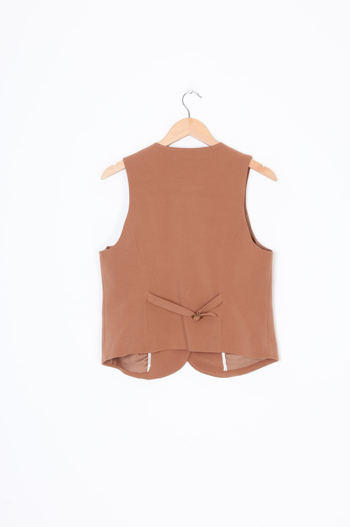 Witchery Womens Brown Vest Size 14