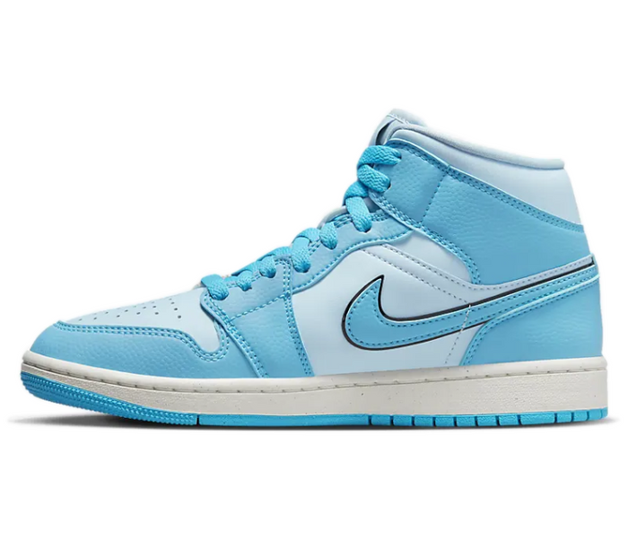 Women's Nike Air Jordan 1 Mid SE (Ice Blue)