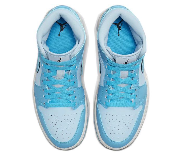Women's Nike Air Jordan 1 Mid SE (Ice Blue)