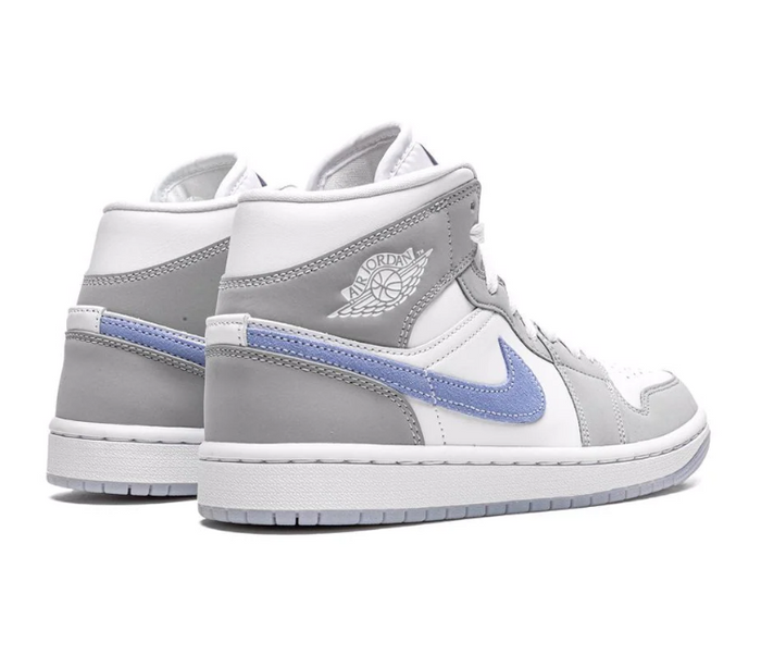 Women's Nike Air Jordan 1 Mid (Wolf Grey/Aluminium)