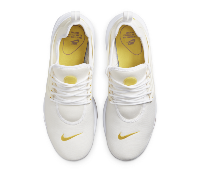 Women's Nike Air Presto (White/Cream Yellow)