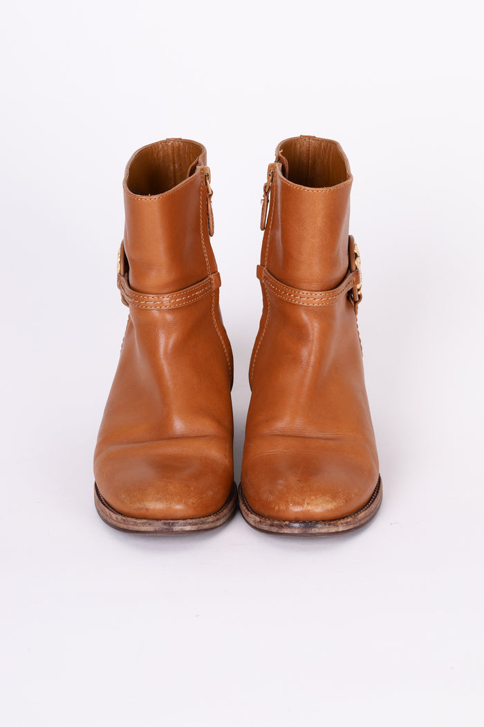 tory burch Womens Brown Boots  Size EU 38.5