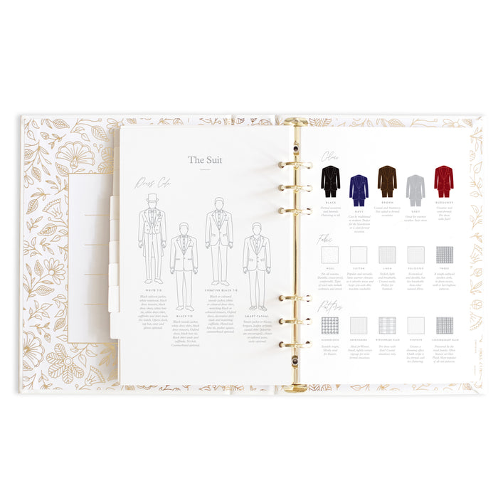 You + Me Wedding Planner Hard Cover Ivory - Giftware - Fox and Fallow