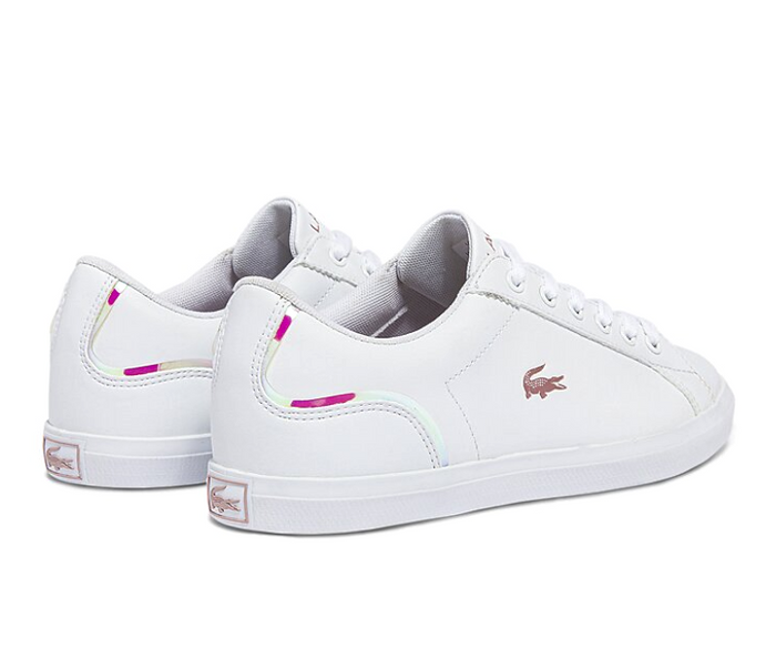 Youth/Junior Lacoste Lerond 0921 CUJ (White/Pink)