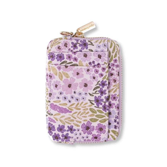 Zip Wallet | Lilac Floral