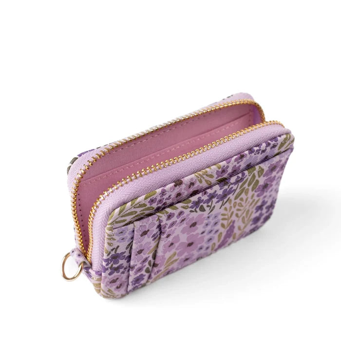 Zip Wallet | Lilac Floral