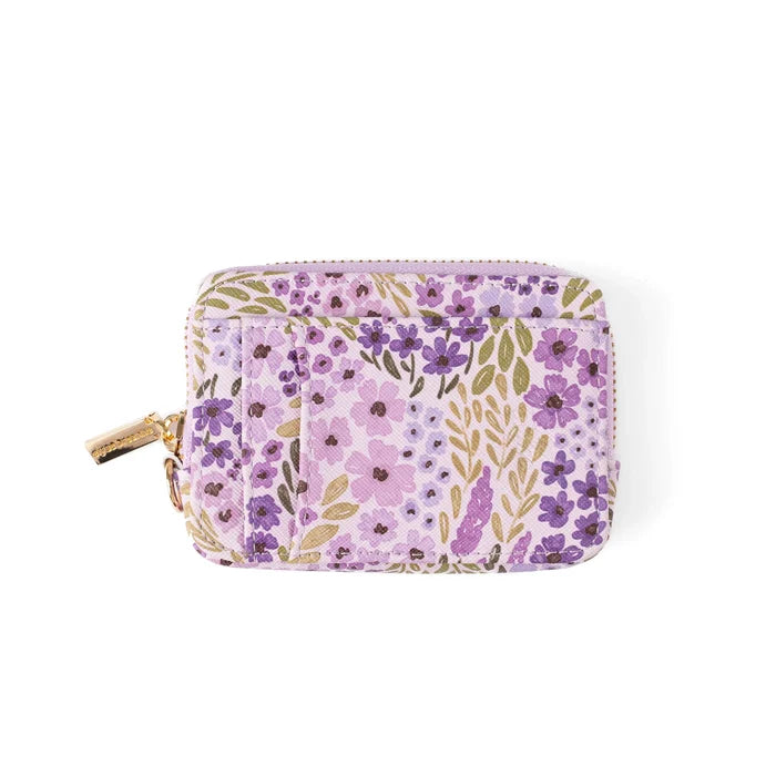 Zip Wallet | Lilac Floral