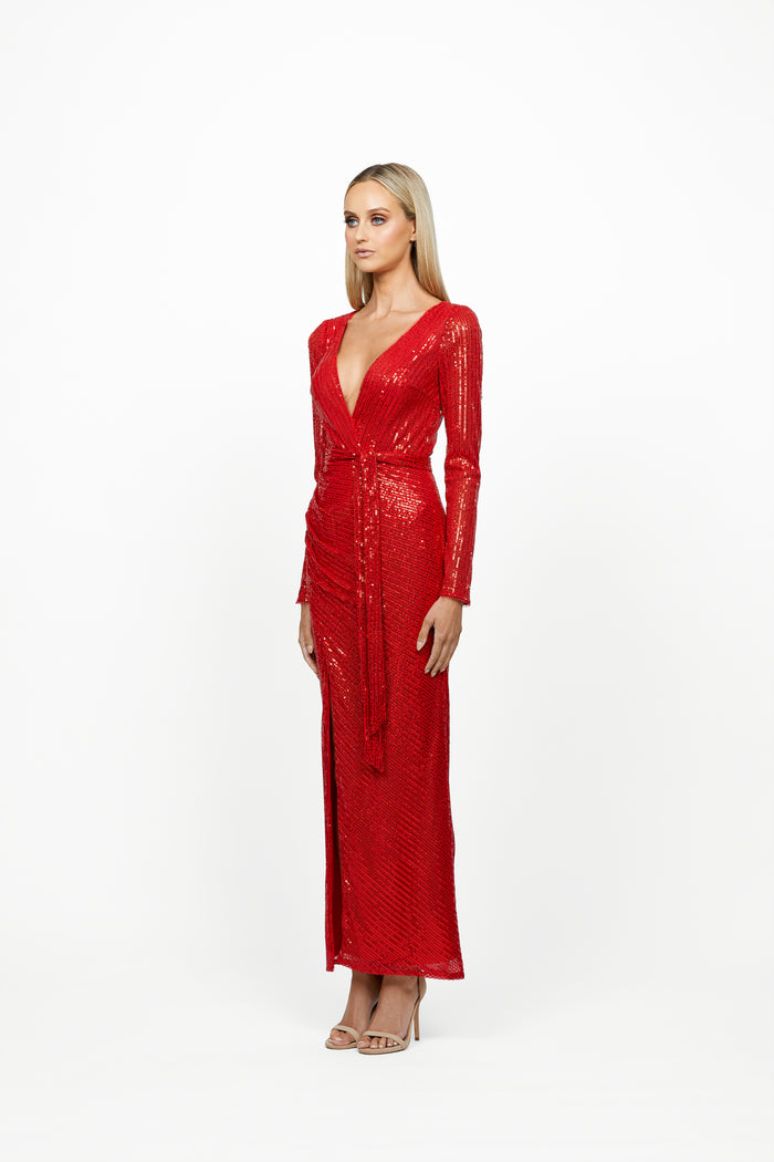 Zoila Long Sleeved Maxi - Dress - Bariano
