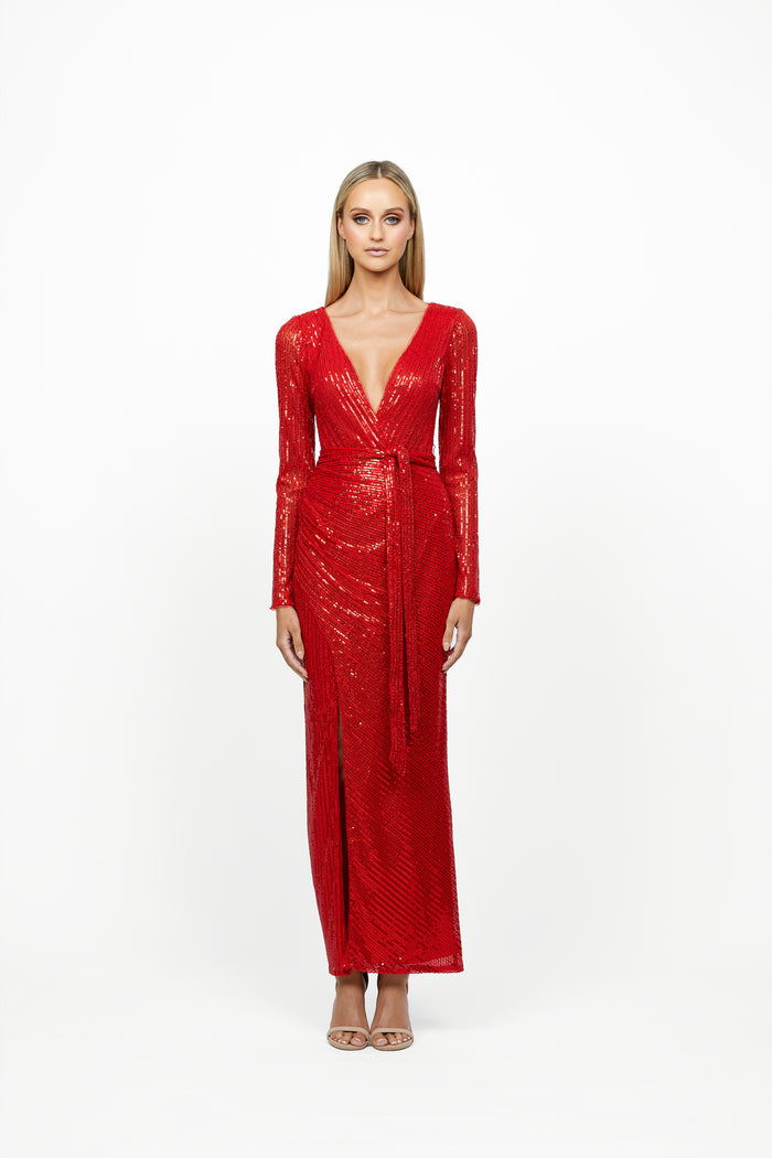 Zoila Long Sleeved Maxi - Dress - Bariano