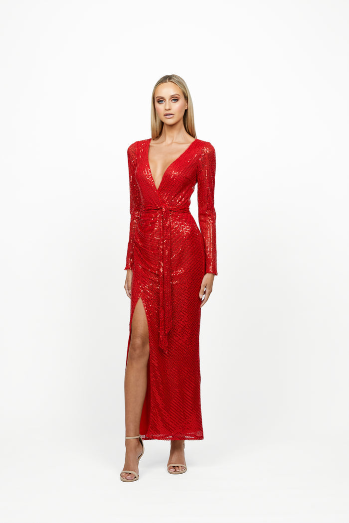 Zoila Long Sleeved Maxi - Dress - Bariano
